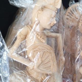 Balinese Dancer Wood Figurine