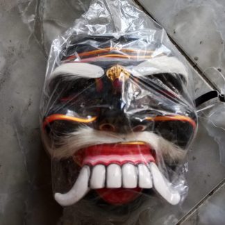 Balinese Topeng Mask — Fanged Guardian