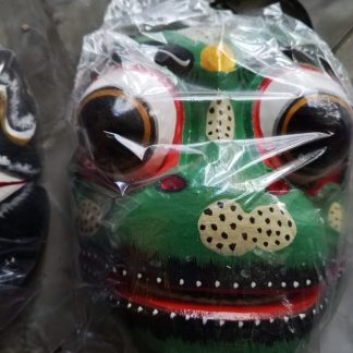 Balinese Topeng Mask — Green Guardian